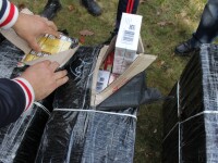 5.000 de pachete de tigari depistate de politistii romani la frontiera