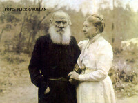 Lev Tolstoi si sotia sa
