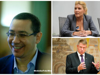 Victor Ponta, Klaus Iohannis, Elena Udrea