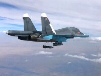 avion rusesc in misiune de bombardament