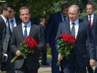 Vladimir Putin si Dimitri Medvedev