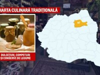 15 judete din Romania nu se pot lauda cu produse traditionale. Zonele recunoscute pentru identitatea lor culinara