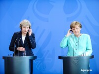 Theresa May, Angela Merkel