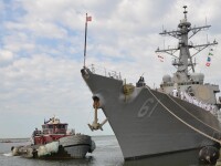 Nava de razboi americana, atacata cu rachete in Marea Rosie. Incidentul ar putea fi legat de masacrul din Yemen