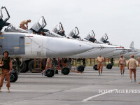 avioane rusesti in Siria, la baza din Hmeimim