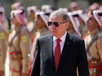 Erdogan in vizita la Amman