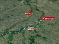 Kilometrul 340, locul unde Dunărea se opreşte. Autorităţile dau vina pe sturioni