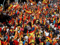 Manifestatie la Barcelona