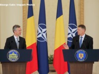 Klaus Iohannis si Jens Stoltenberg