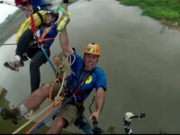 Record mondial la bungee jumping, în Brazilia