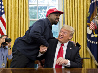 Kanye West s-a întâlnit cu Donald Trump la Casa Albă