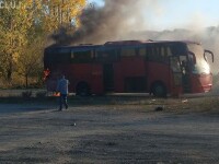 incendiu autocar