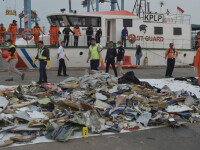 Fuzelajul avionului prăbuşit în Indonezia, localizat. Directorul tehnic al Lion Air, demis