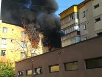 Explozie într-un bloc de locuinţe din Piatra-Neamț. Patru persoane au fost rănite. VIDEO