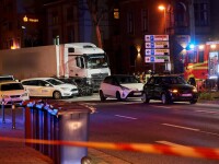 Posibil atac terorist în Germania. A furat un camion și a intrat cu el în mulțime