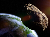 Un asteroid imens, cu ”potenţial periculos”, filmat când se apropie de Pământ. VIDEO