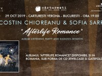 Costin Chioreanu și Sofia Sarri lansează ”Afterlife Romance”, un album synth cu accente goth