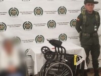 Cocaină descoperită în scaunul cu rotile al unei bătrâne. Detaliul care a dat-o de gol