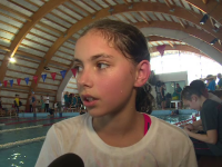 Concurs de înot pentru 200 de copii. Cu ce impresie a rămas o sportivă din Republica Moldova