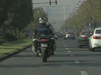 politist pe motocicleta