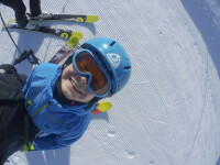 (P) Berchtesgaden - copiii învață să schieze
