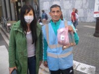 Românul fără adăpost din Nisa care și-a donat banii pentru victimele inundațiilor. Cum a fost răsplătit