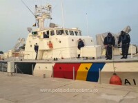 Nave românești, parte a misiunii Frontex, acuzate că împing migranții înapoi în mare