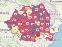 HARTA incidenței cazurilor de Covid-19. Ce orașe din România au trecut la scenariul roșu