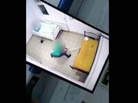 Un șobolan se plimbă amenințător printre paturile pacienților de la Institutul de Psihiatrie Socola