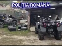 Cum au descoperit niște polițiști români două ATV-uri furate din Germania
