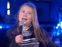 VIDEO Greta Thunberg a cântat piesa „Never gonna give you up”, la un concert dedicat schimbării climatice