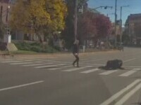 Capcanele din trecerile de pietoni din Piata Neamț. 10 oameni au ajuns la spital într-o singură zi din cauza gropilor