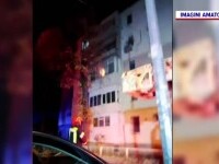 O fată de 15 ani a sărit de la etajul patru, în Tulcea. Incendiul îi cuprinsese apartamentul