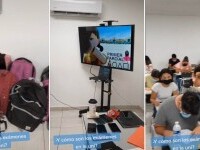 VIDEO. Examen cu reguli inspirate din Squid Game, susținut de studenții la inginerie din Peru