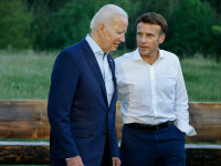 joe biden, emmanuel macron