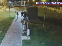 Tinerii care au vandalizat toaletele publice din Oradea sunt căutați de poliție, după imagini. Au lăsat în urmă dezastru