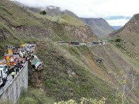 Accident autocar Clumbia