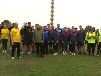 Ștafeta Invictus România a pelcat de la Coloana Infinitului. Cei 1.000 de voluntari vor parcurge peste 3.500 de kilometri