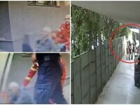 Un bărbat din Capitală care a vrut să se arunce în gol, salvat în ultima clipă de pompieri și polițiști