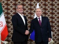 Masoud Pezeshkian, Vladimir Putin, Iran