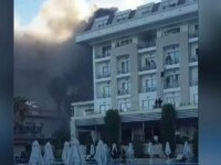 Vacanță de coșmar pentru zeci de români, surprinși de incendiul din hotelul din Kemer, Mulți au rămas doar în costum de baie