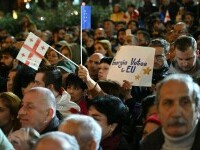 protest georgia, protest tbilisi