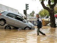 Guvernul anunță celulă de criză pentru românii din Spania afectați de inundațiile catastrofale. 22 sunt dați dispăruți