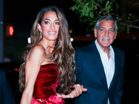 Amal și George Clooney, apariție spectaculoasă la Festivalul de Film de la New York. Cei doi au atras toate privirile. FOTO