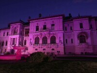 Palatul Cotroceni, iluminat în roz pentru prevenția cancerului la sân. Mesajul primei doamne, Mirabela Grădinaru