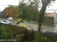 Ciclonul mediteranean a lovit jumătate de țară. În 24 de ore, în sudul României, a plouat cât pentru o lună