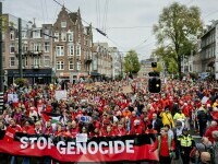protest gaza amsterdam