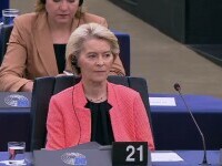 Două moțiuni de cenzură împotriva Comisiei Europene, dezbătute la Strasbourg. Ursula von der Leyen, vizată pentru a doua oară