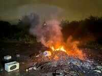 Femeie din Bistrița-Năsăud amendată cu 30.000 de lei pentru incendierea necontrolată a deșeurilor lângă o magistrală de gaz