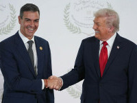 Reacția lui Donald Trump când l-a văzut pe premierul spaniol, după ce a cerut că Spania să fie dată afară din NATO